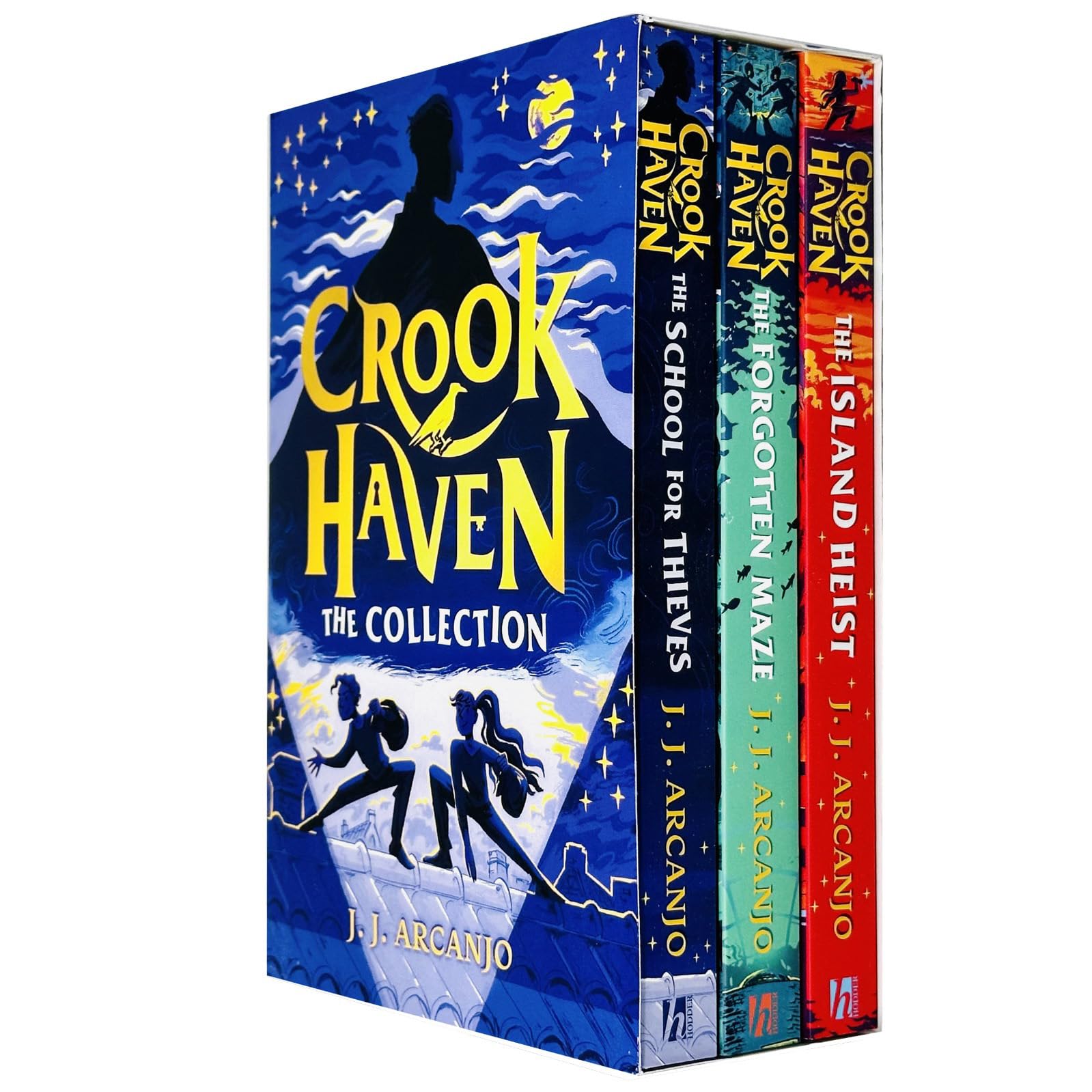Crookhaven the Collection by J.J. Arcanjo 3 books paperback set front cover artwork