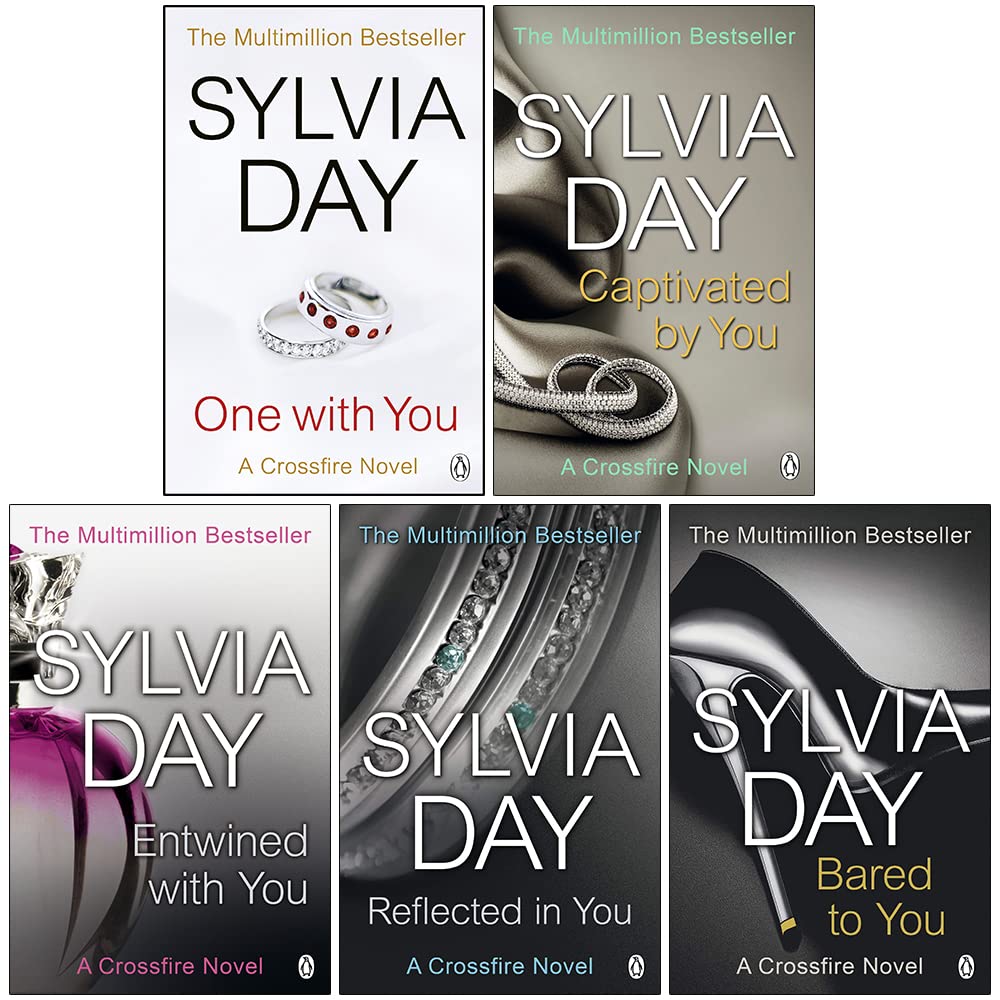 Bared to You paperback cover from the Crossfire series by Sylvia Day
