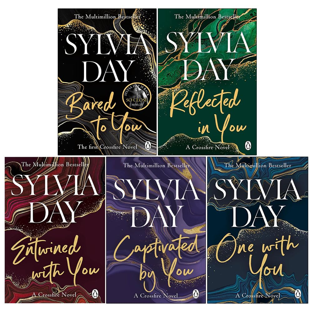 Entwined with You paperback cover from the Crossfire series by Sylvia Day