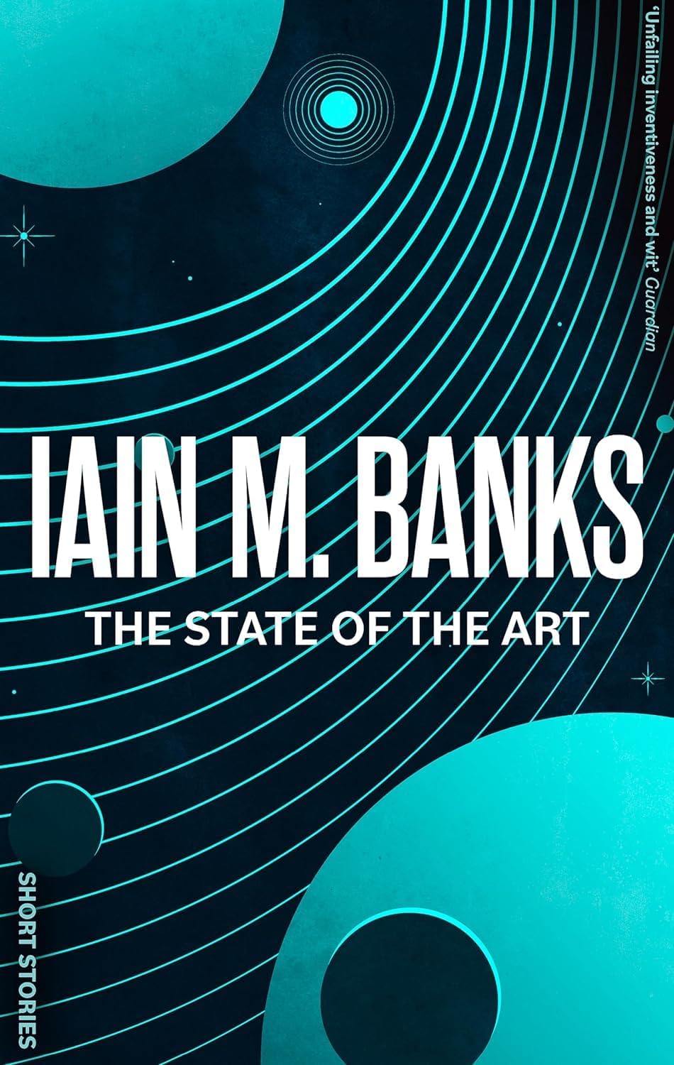 Back cover blurb of a Culture Series novel by Iain M. Banks paperback edition
