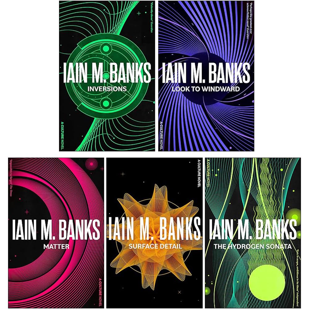 Culture Series 2 5-book paperback set - alternate front cover angle