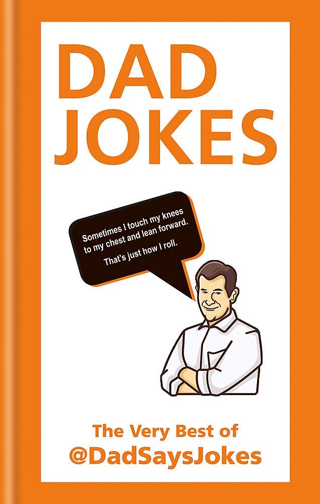 All New Dad Jokes hardback book cover from the Instagram sensation @DadSaysJokes