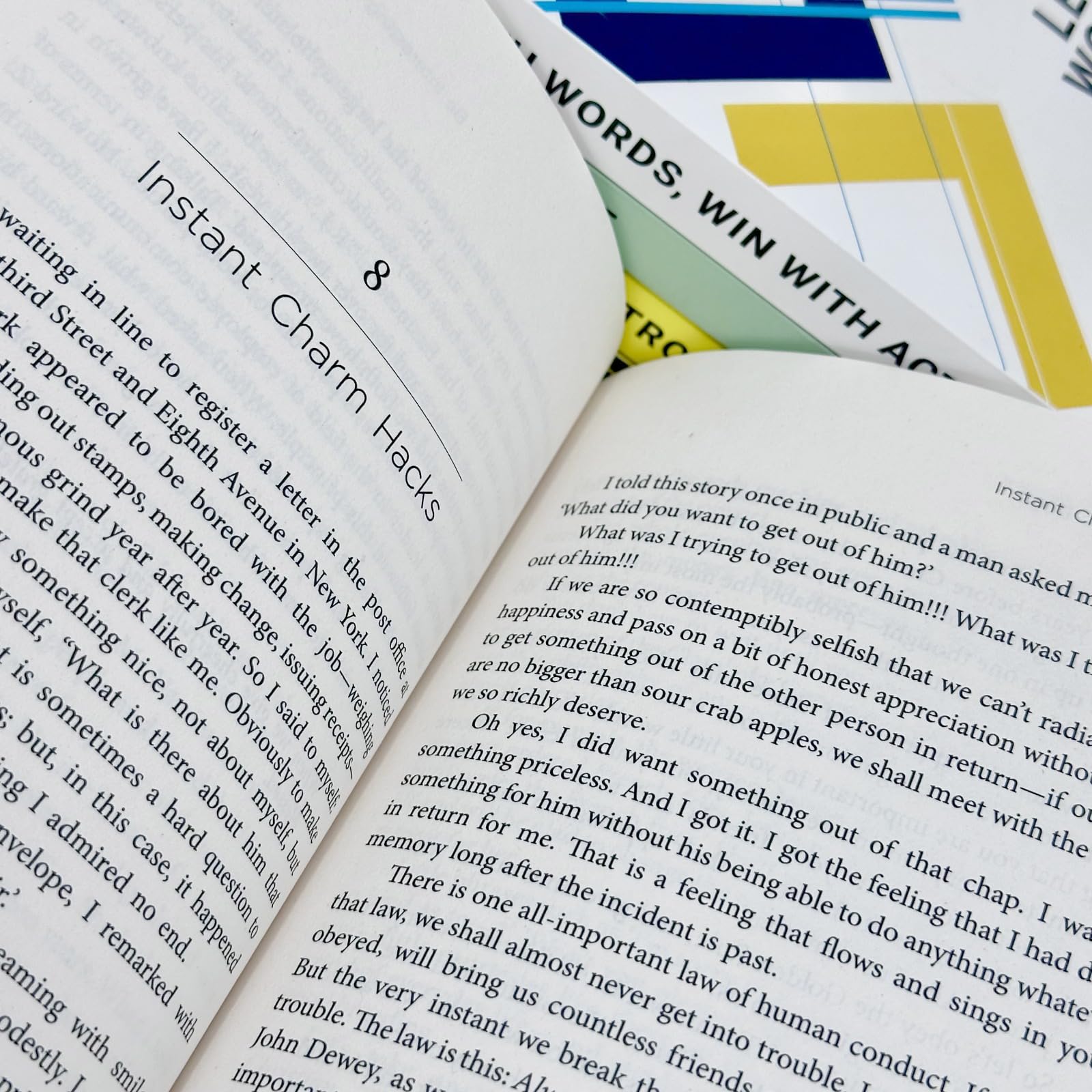 Front cover of Lead With Words, Win With Action by Dale Carnegie, paperback edition from the 5 book collection set