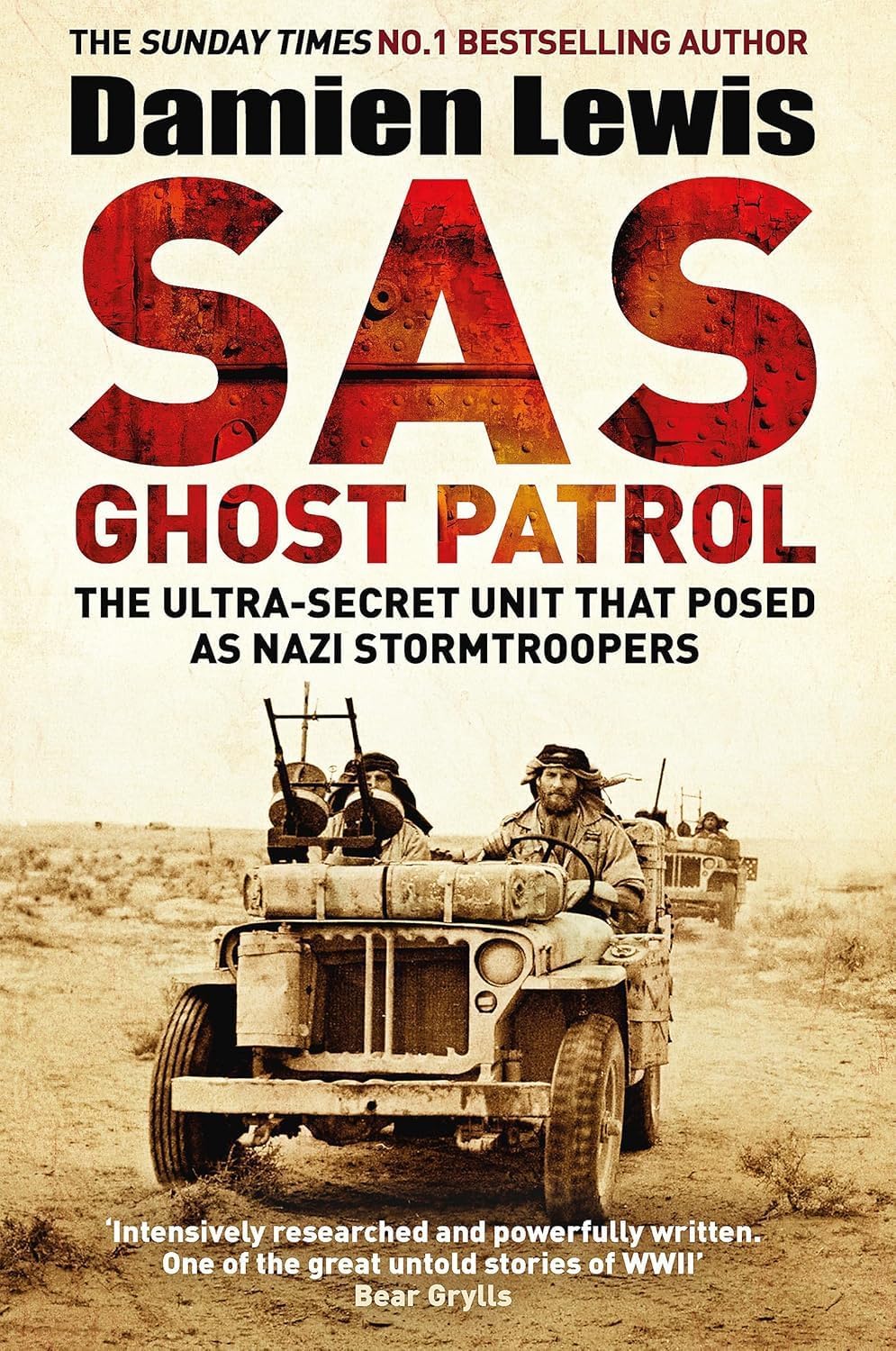 SAS Forged in Hell by Damien Lewis paperback front cover