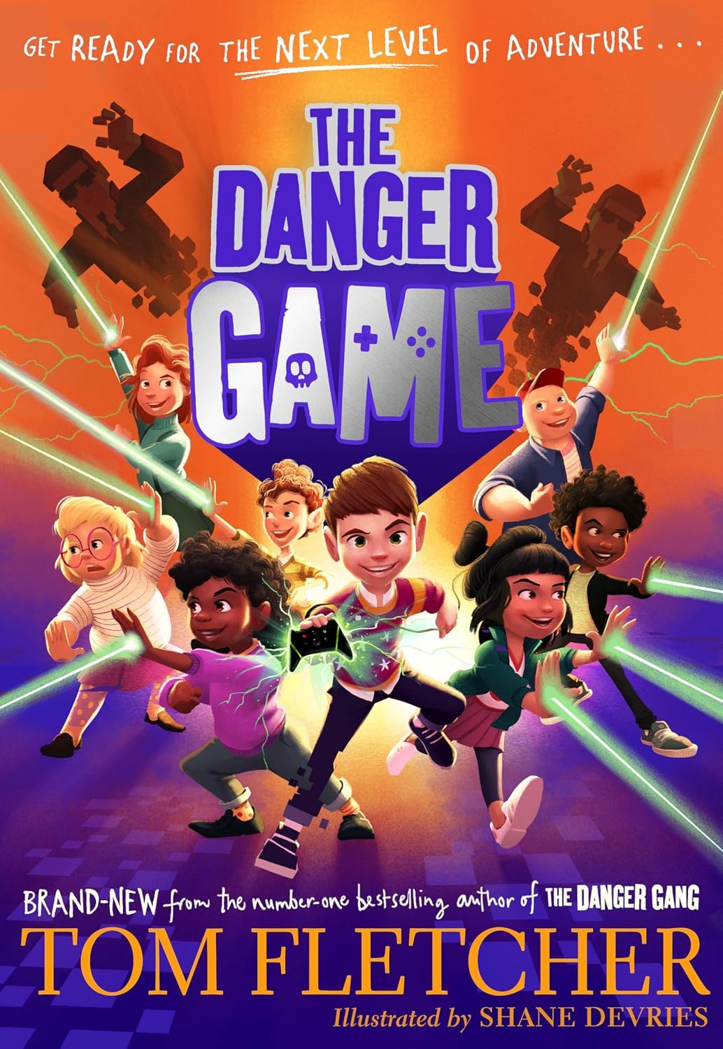 The Danger Gang and The Danger Game paperback books shown together as a 2-book set