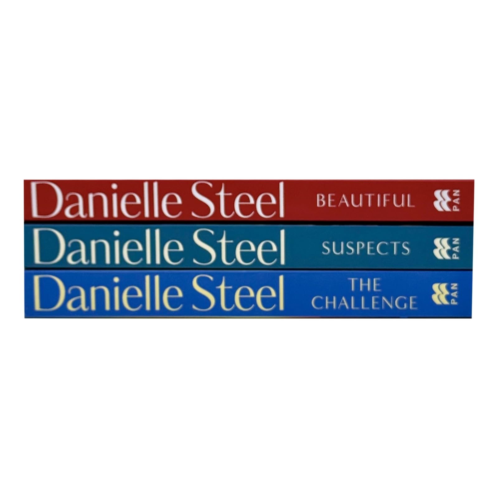 Beautiful by Danielle Steel paperback front cover, part of the 3 books collection set