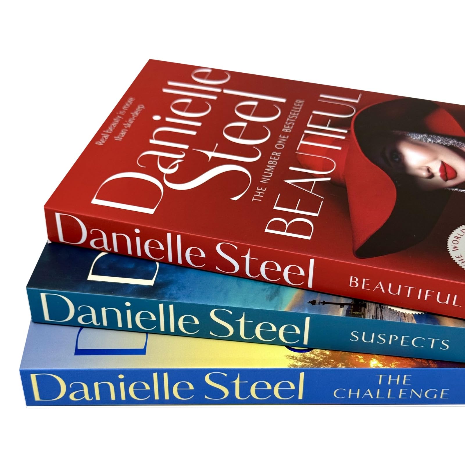 Suspects by Danielle Steel paperback front cover, part of the 3 books collection set