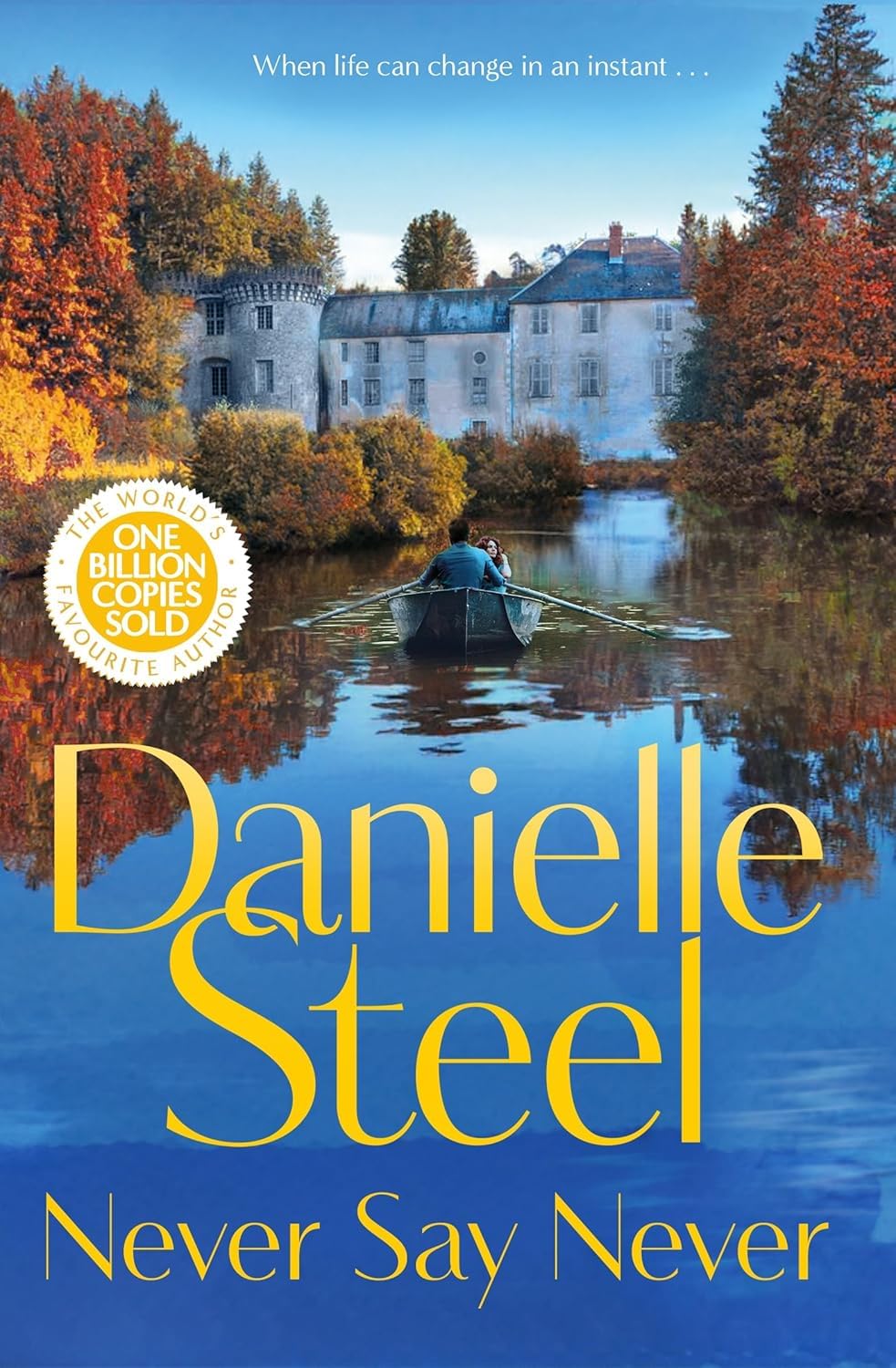 All five Danielle Steel paperback novels fanned out showing individual spines and covers