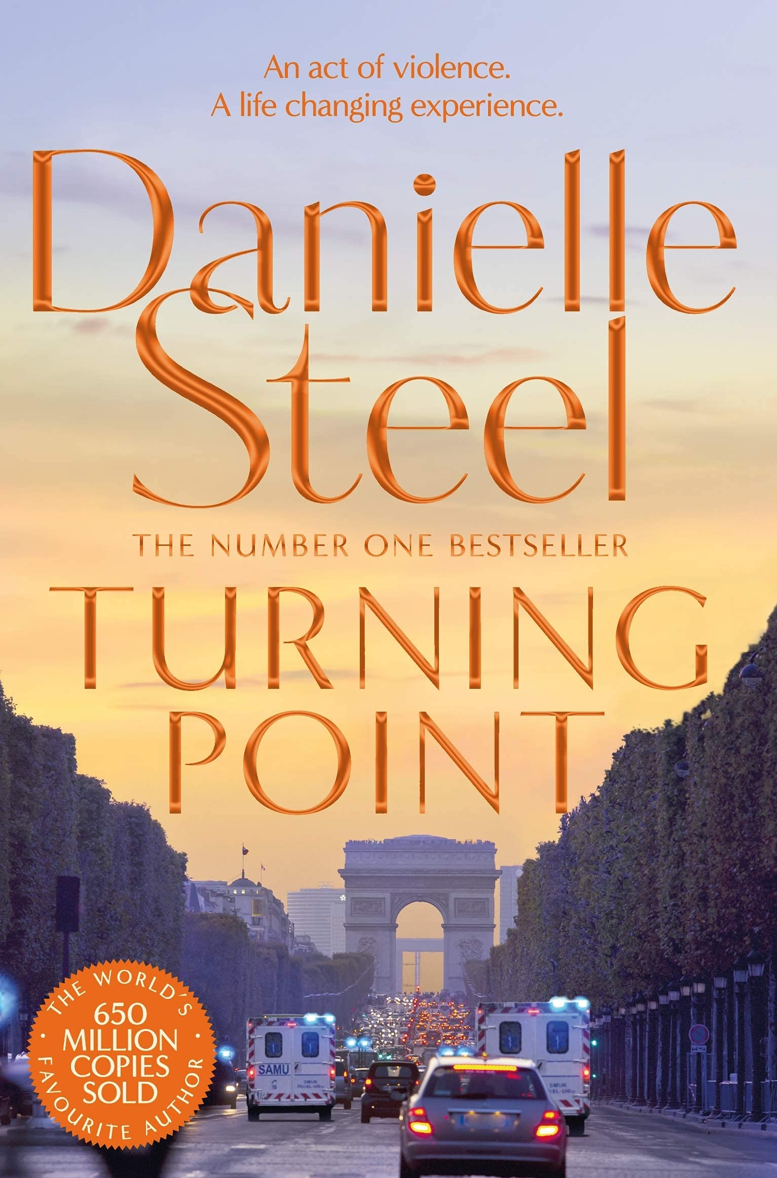 All five Danielle Steel paperback novels fanned out to show individual cover designs for the collection set
