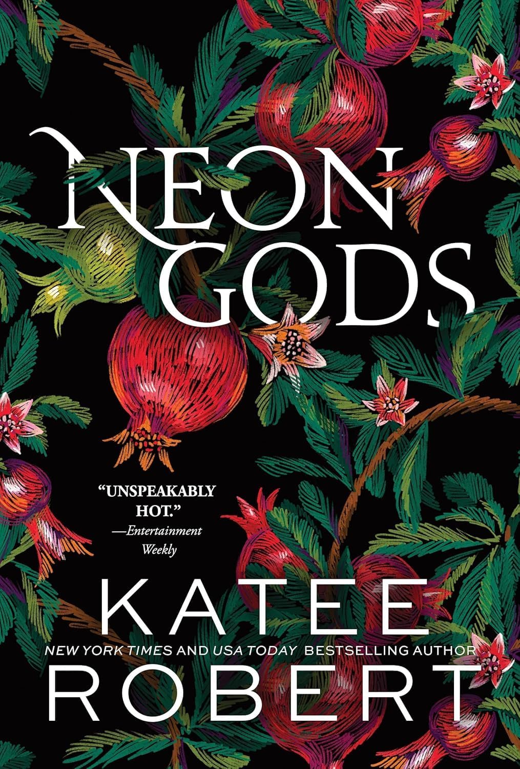 Neon Gods paperback cover, Book 1 of the Dark Olympus series by Katee Robert