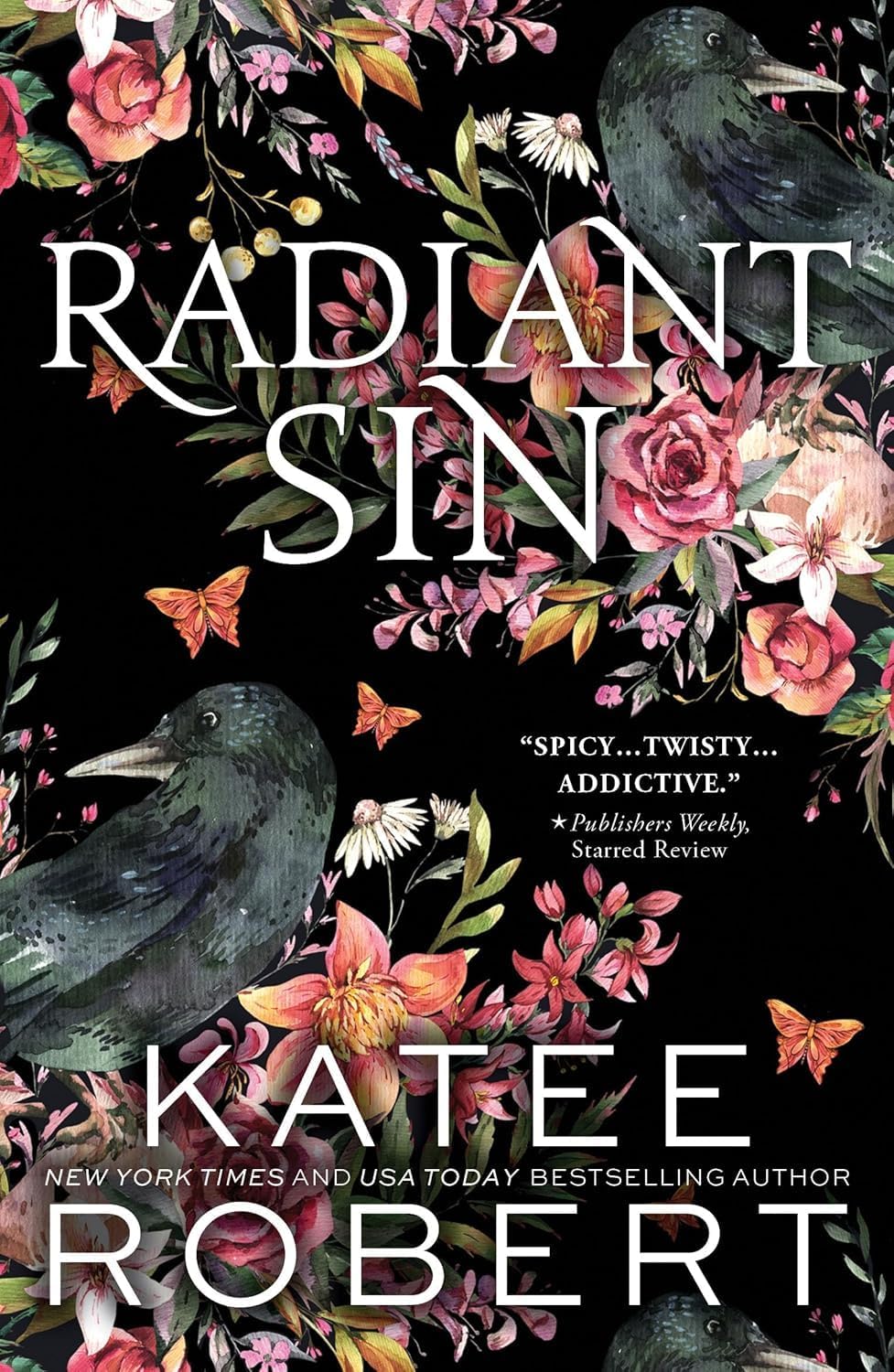Radiant Sin paperback cover, Book 4 of the Dark Olympus series by Katee Robert