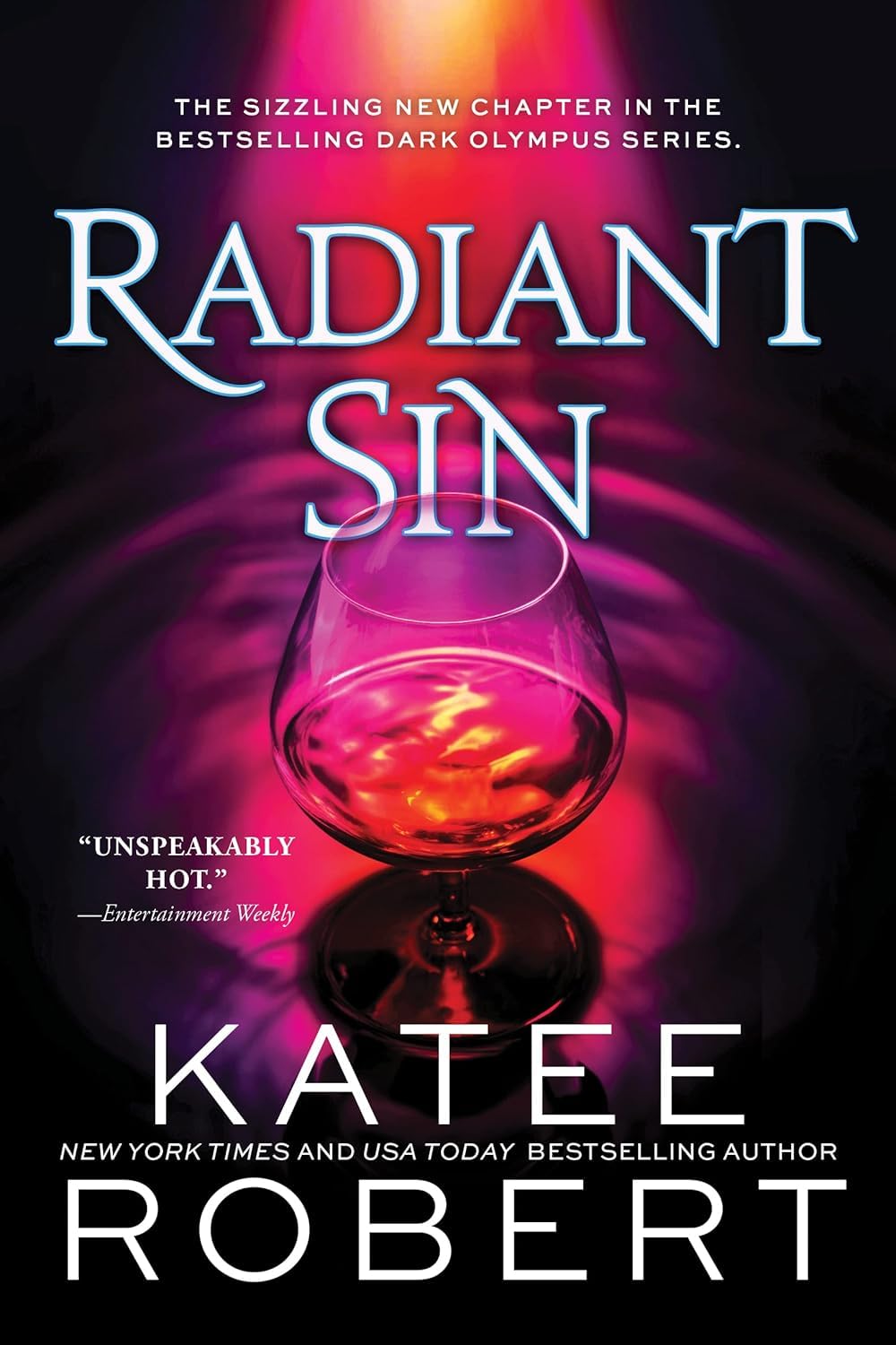 Cruel Seduction and Midnight Ruin paperback covers from the Dark Olympus series