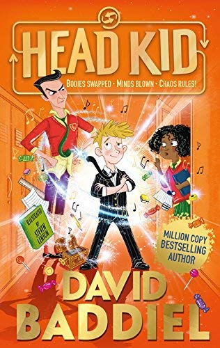Head Kid paperback cover by David Baddiel, the fifth title in this 5 book collection set for ages 9-12