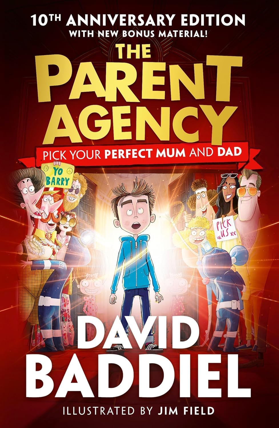 David Baddiel Collection paperback set books fanned out displaying full ten-book lineup