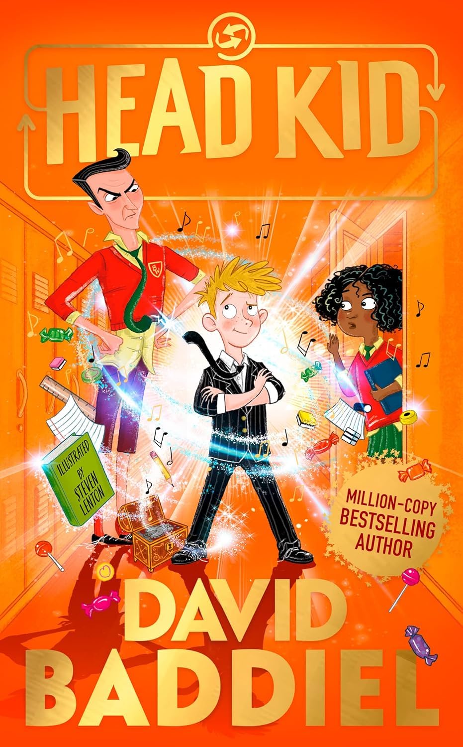 Future Friend and Virtually Christmas paperback covers from the David Baddiel 10 Books Set