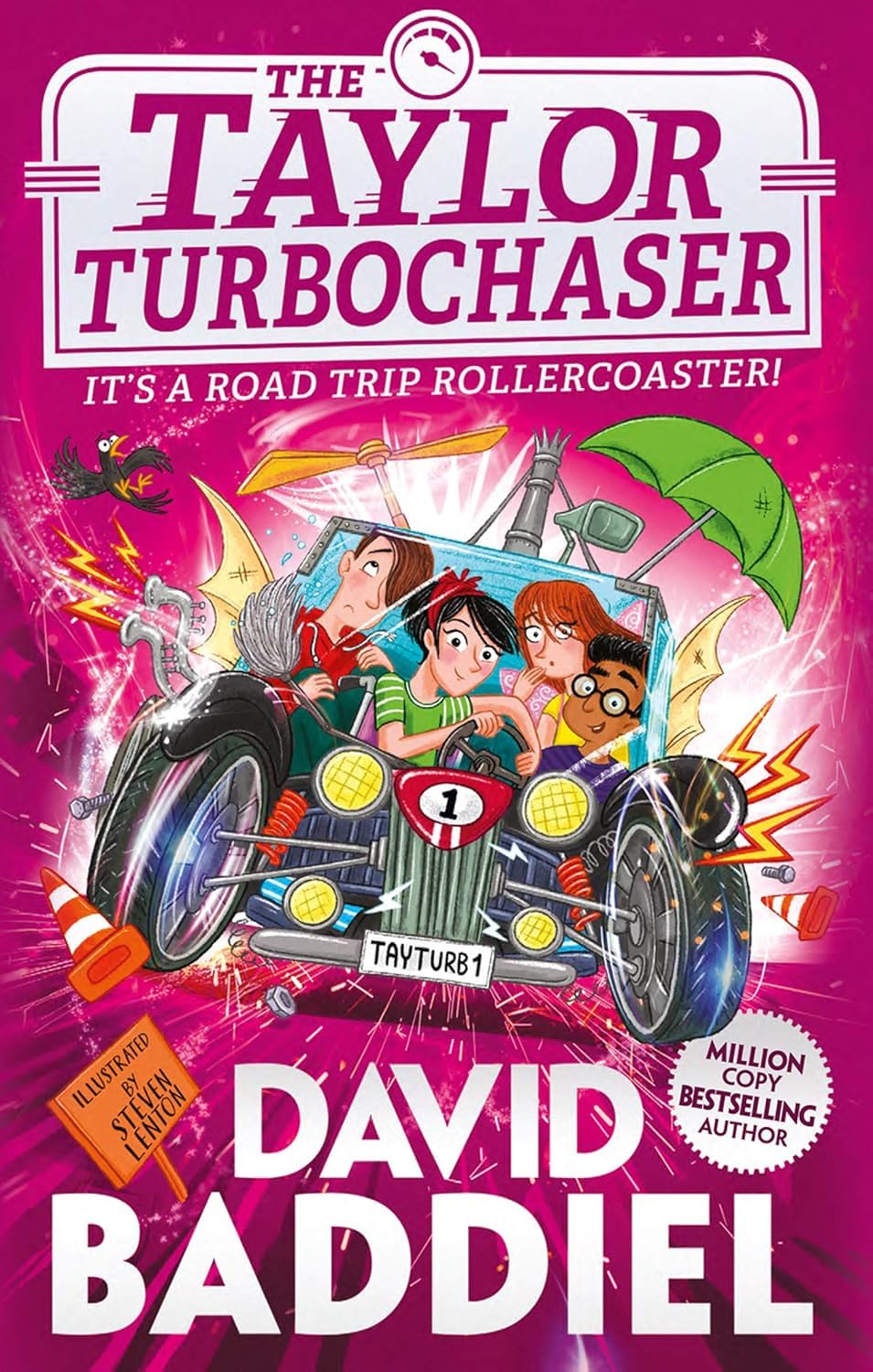 Only Children and The Boy Who Got Accidentally Famous paperback covers by David Baddiel
