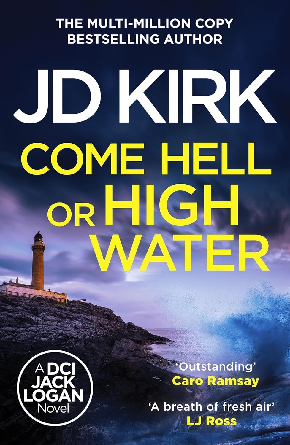 DCI Logan Crime Thrillers 13-16 by JD Kirk, 4 book paperback set, Here Lie the Dead cover