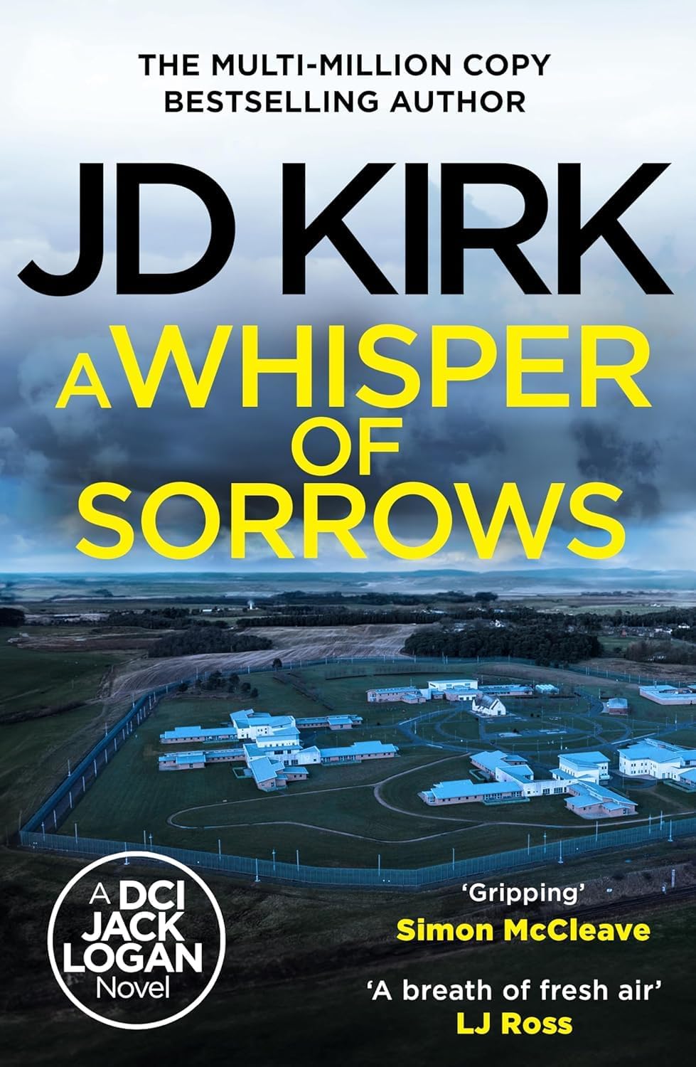 A Whisper of Sorrows by JD Kirk - close-up of individual paperback cover