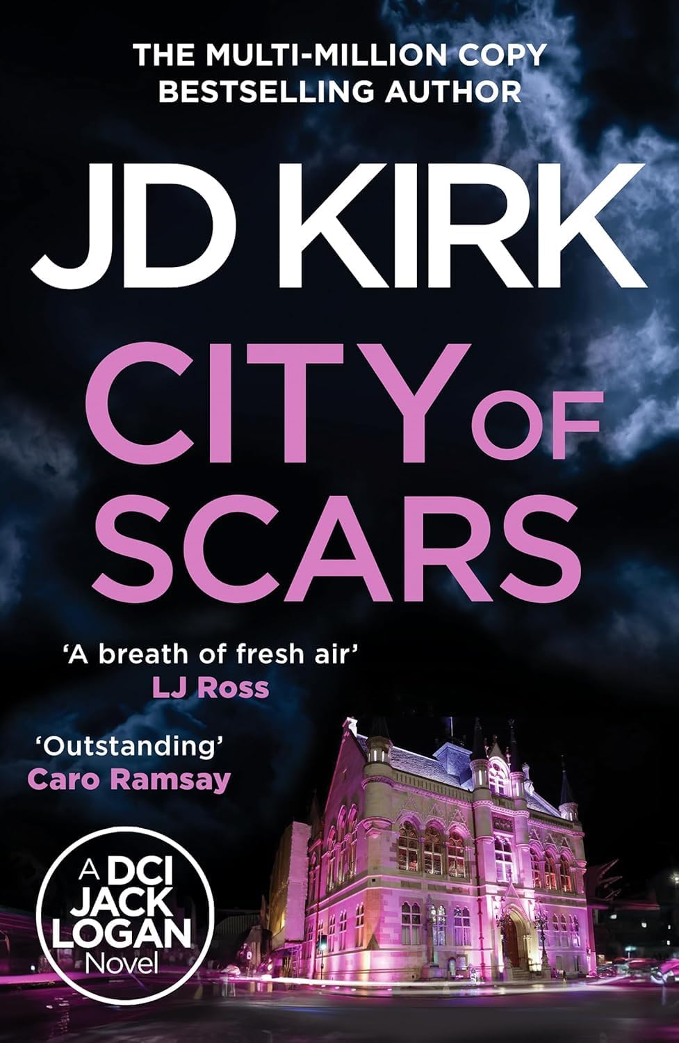 DCI Logan Crime Thrillers 13-16 by JD Kirk, 4 book paperback set, One For the Ages cover