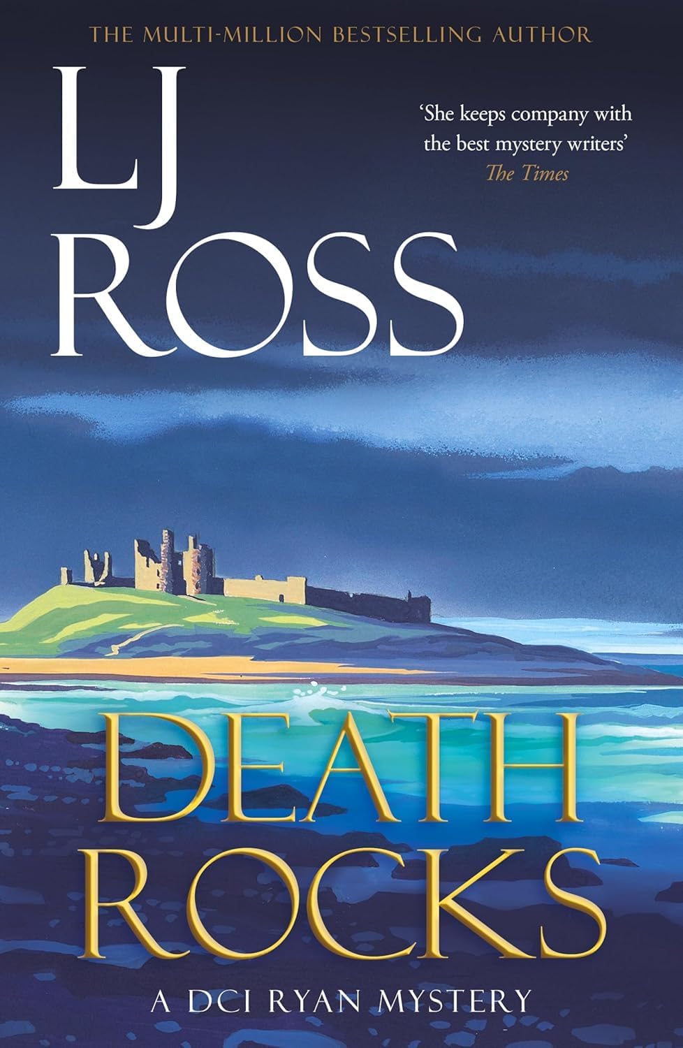 Back cover synopsis of one of the DCI Ryan Mysteries paperback novels by LJ Ross