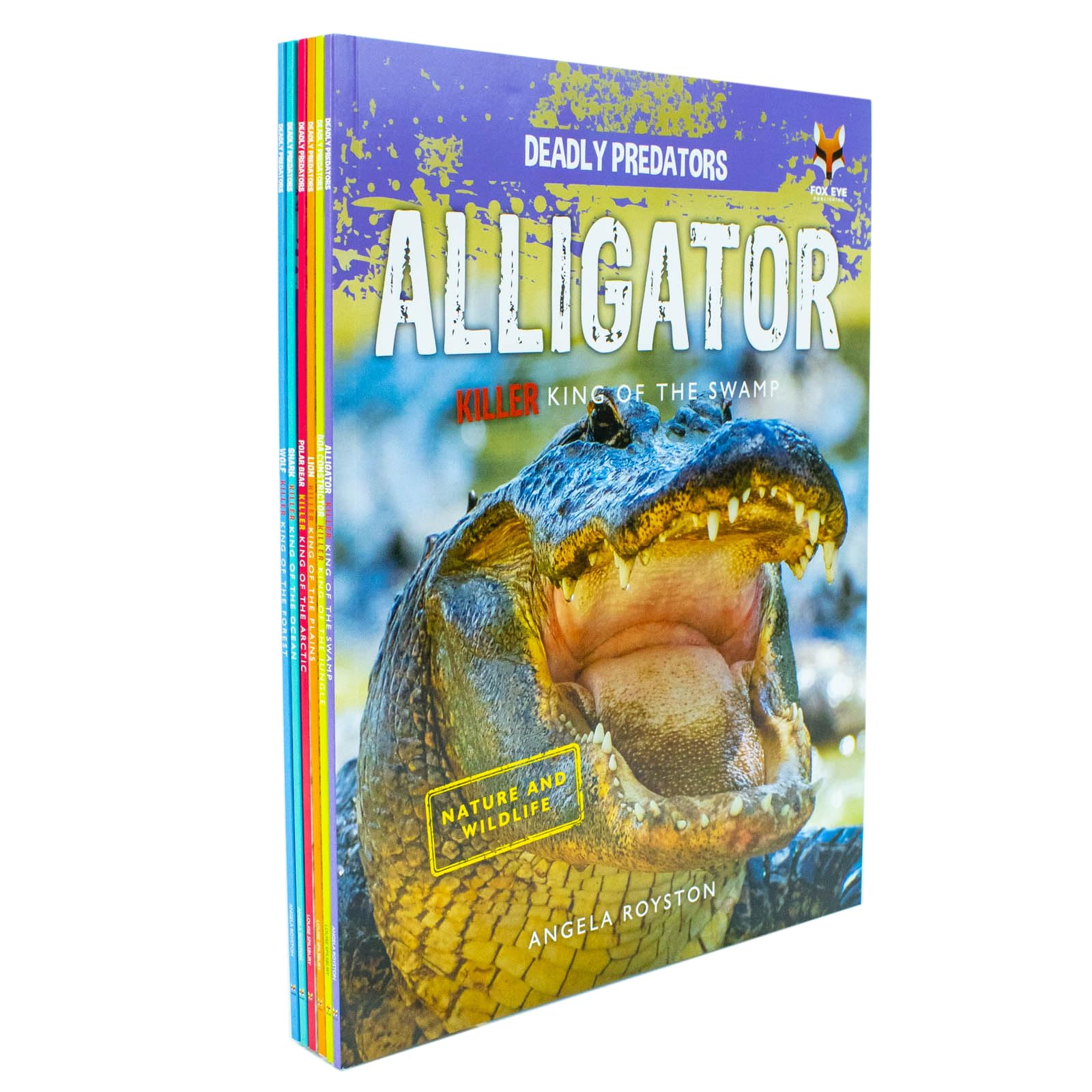 Boa Constrictor paperback book cover from the Deadly Predators nonfiction collection by Angela Royston