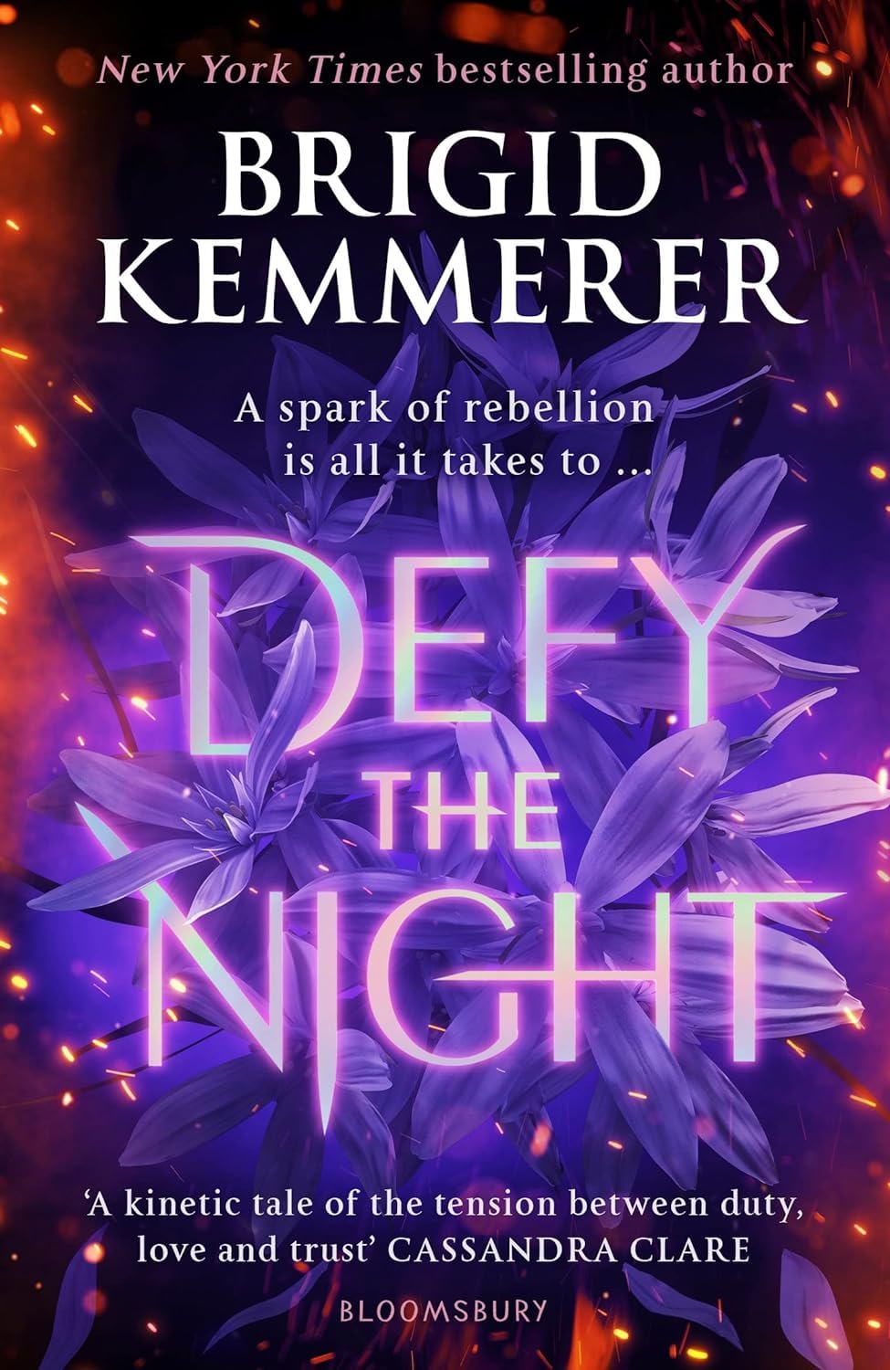 Defy the Night, Defend the Dawn, and Destroy the Day paperback book spines side by side