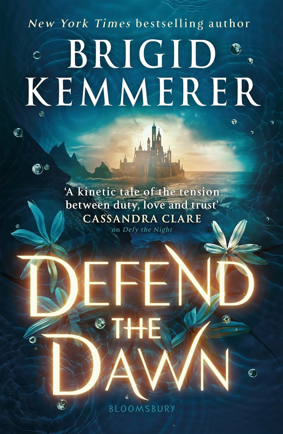 Back cover blurbs for the Defy the Night YA fantasy paperback collection set