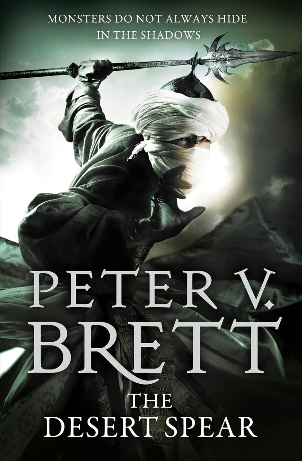 The Skull Throne paperback front cover by Peter V. Brett, The Demon Cycle Book 4
