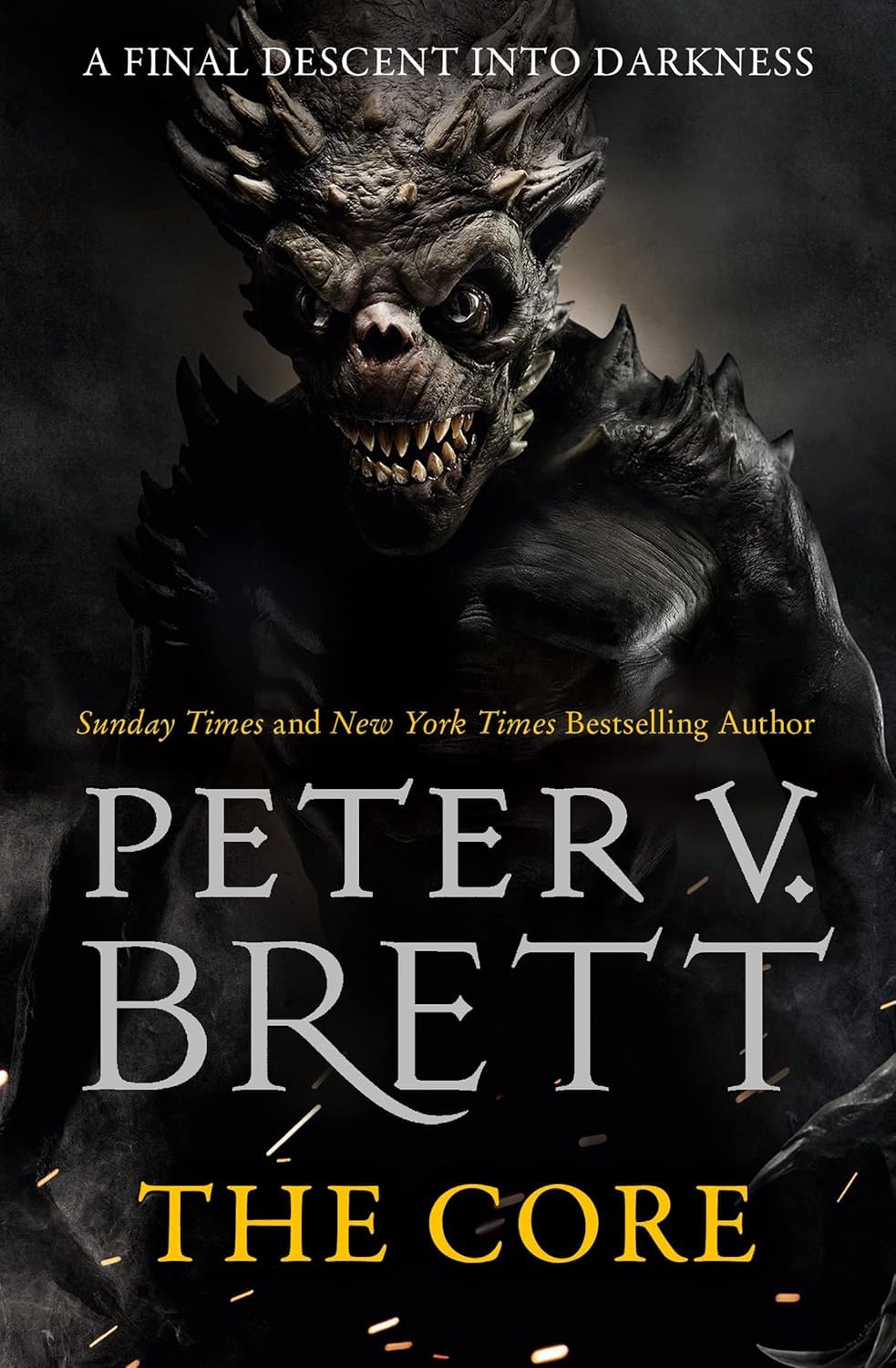 The Demon Cycle Series paperback books stacked showing full set thickness and packaging