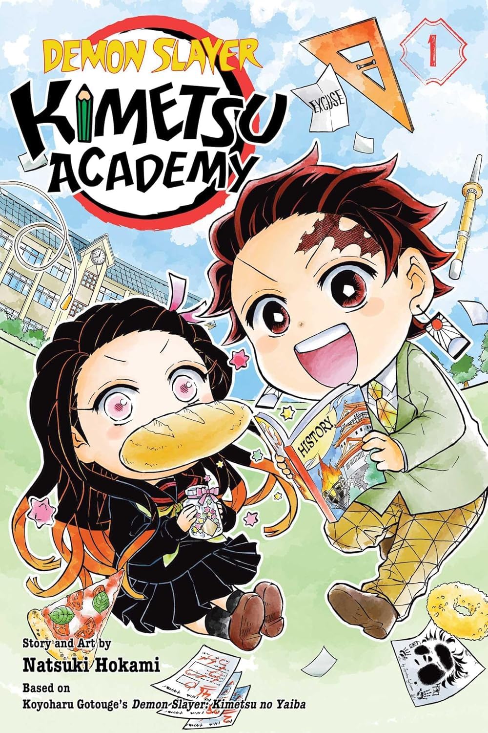 Demon Slayer: Kimetsu Academy, Vol. 3 paperback front cover