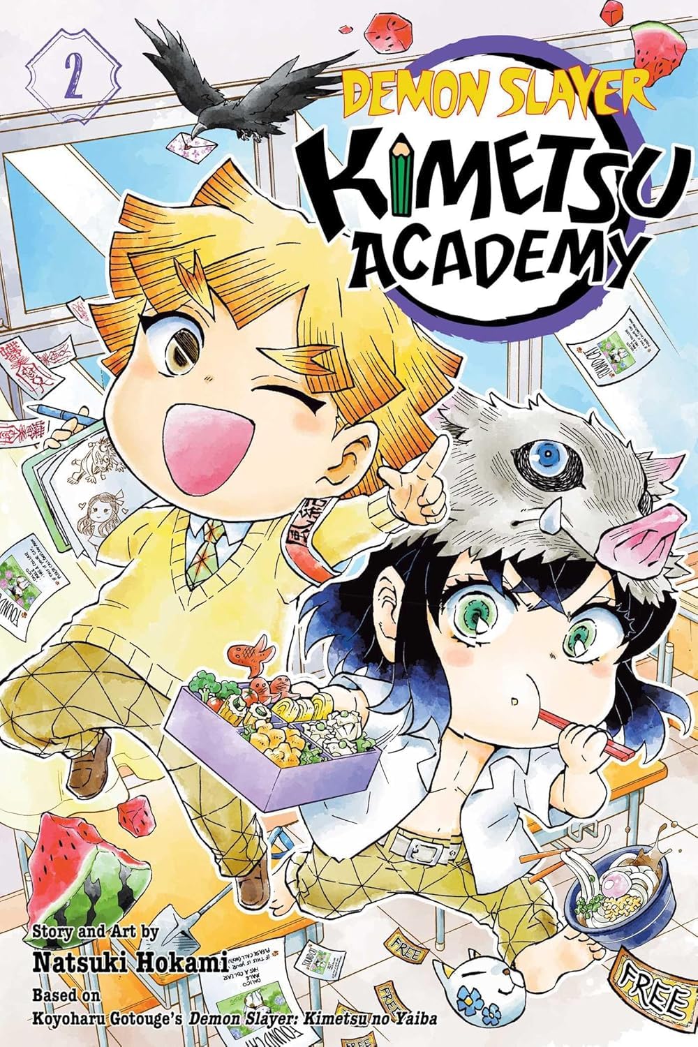 Demon Slayer: Kimetsu Academy, Vol. 4 paperback front cover