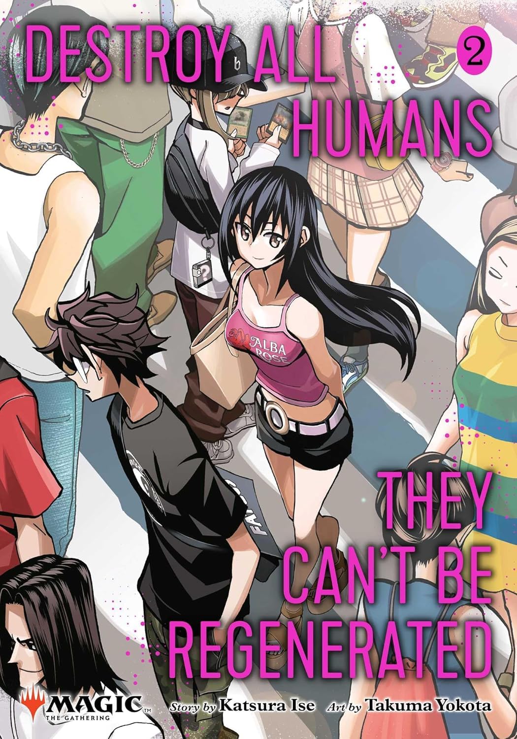 Destroy All Humans They Can't Be Regenerated Magic: The Gathering Manga Vol. 3 front cover, paperback book