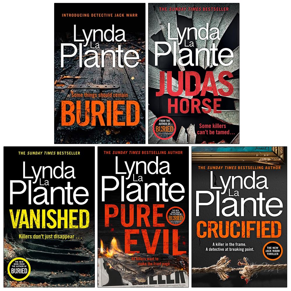 Detective Jack Warr 5 Books Collection Set by Lynda La Plante paperback front cover