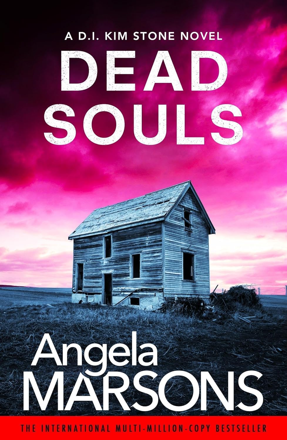Broken Bones by Angela Marsons paperback cover, book 7 in the Detective Kim Stone crime series