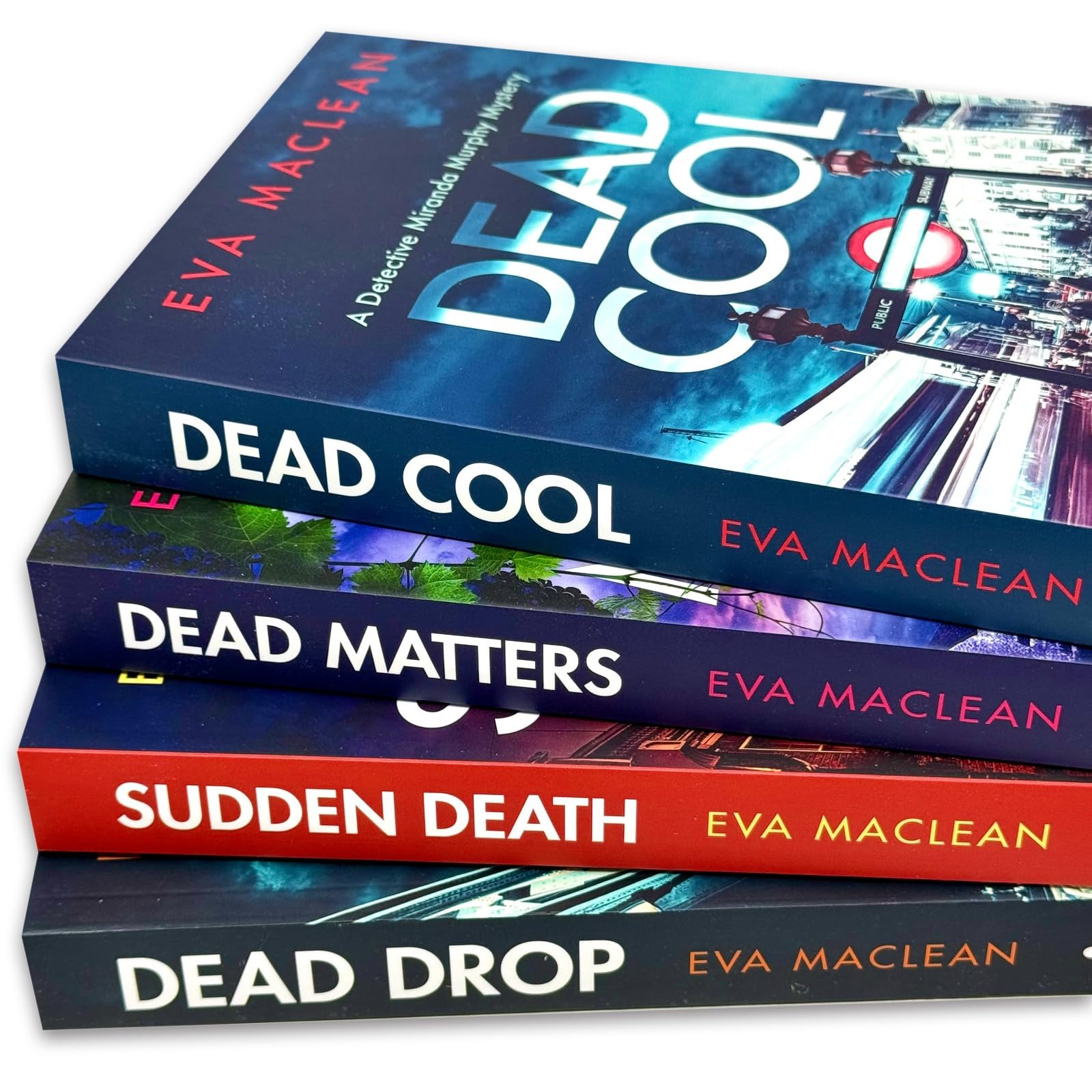 Sudden Death paperback front cover - Detective Miranda Murphy series by Eva Maclean