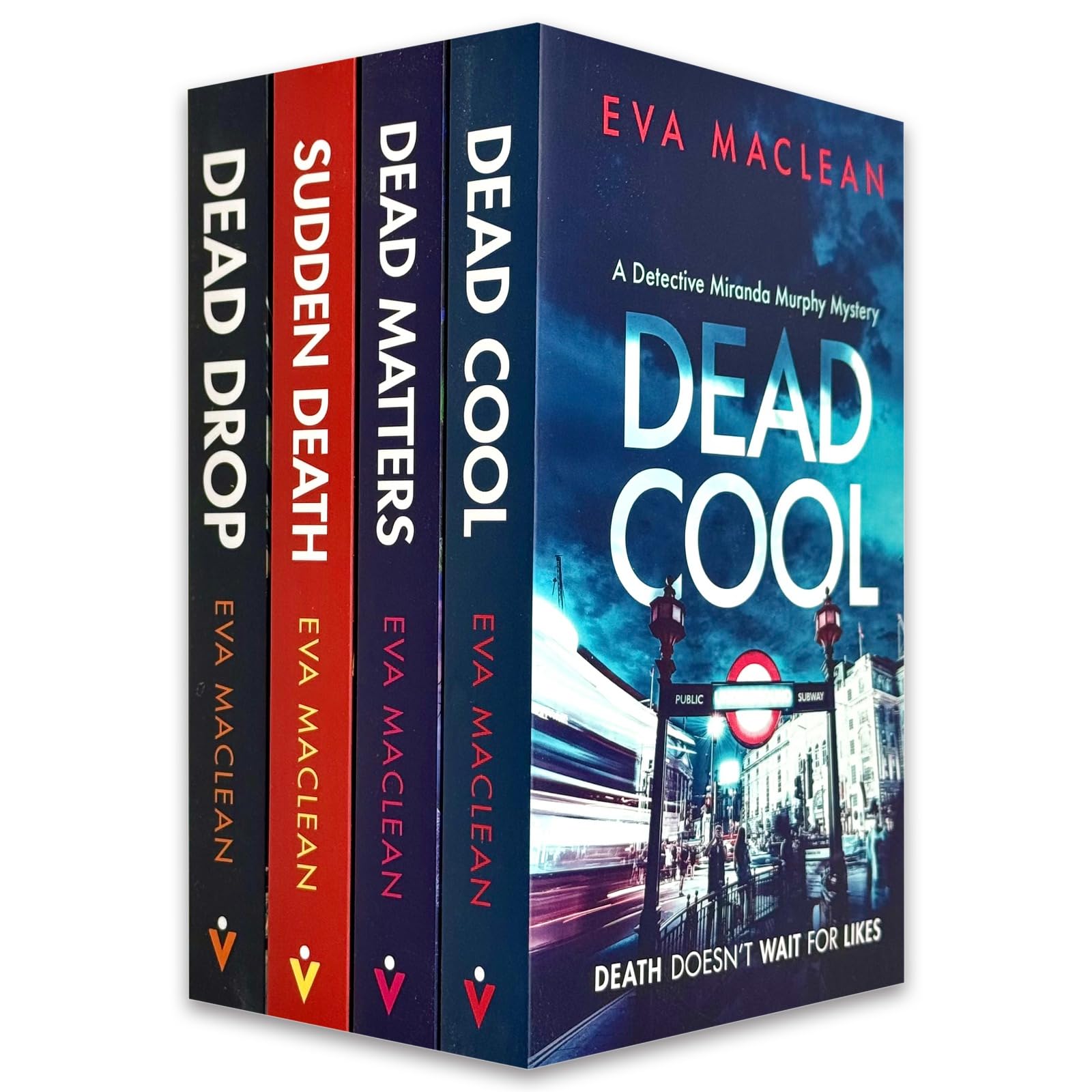 Detective Miranda Murphy 4-book paperback collection set by Eva Maclean - front cover of Dead Matters