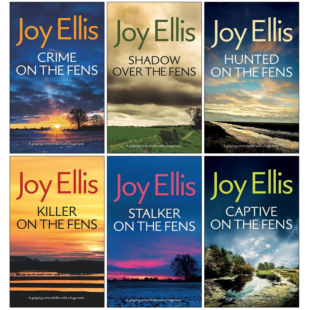 Detective Nikki Galena Series 1-6 Books Collection Set by Joy Ellis - full paperback set front cover display