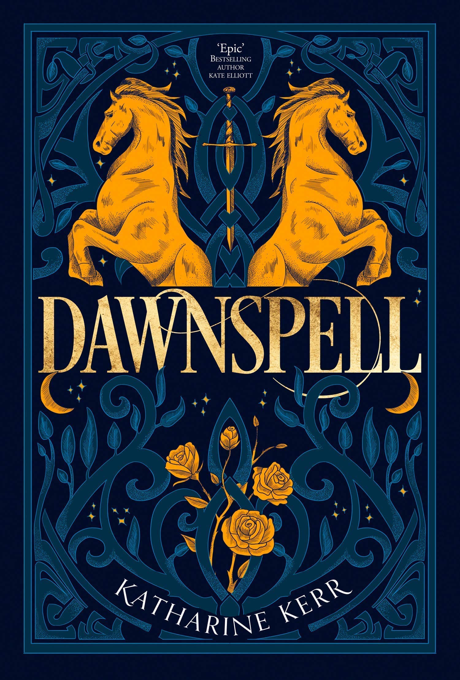 Dawnspell paperback cover from the Deverry Series by Katharine Kerr