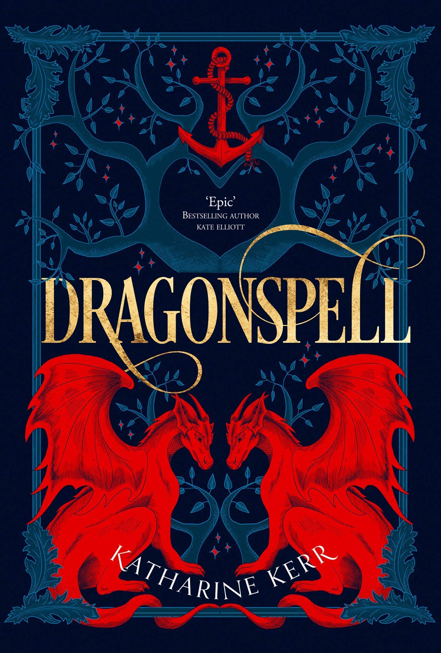 Dragonspell paperback cover from the Deverry Series by Katharine Kerr
