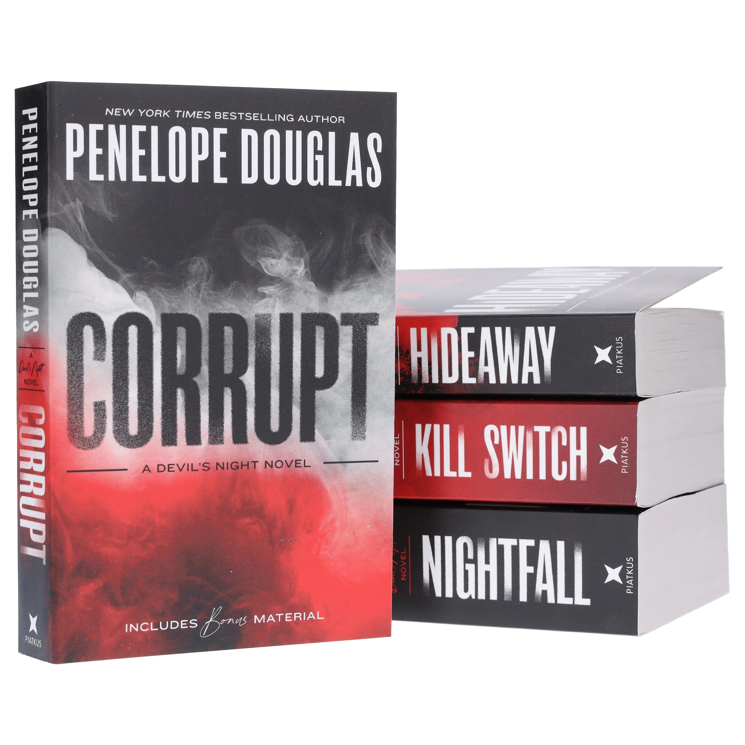 Thumbnail preview of the Devil's Night 4-book paperback collection set by Penelope Douglas