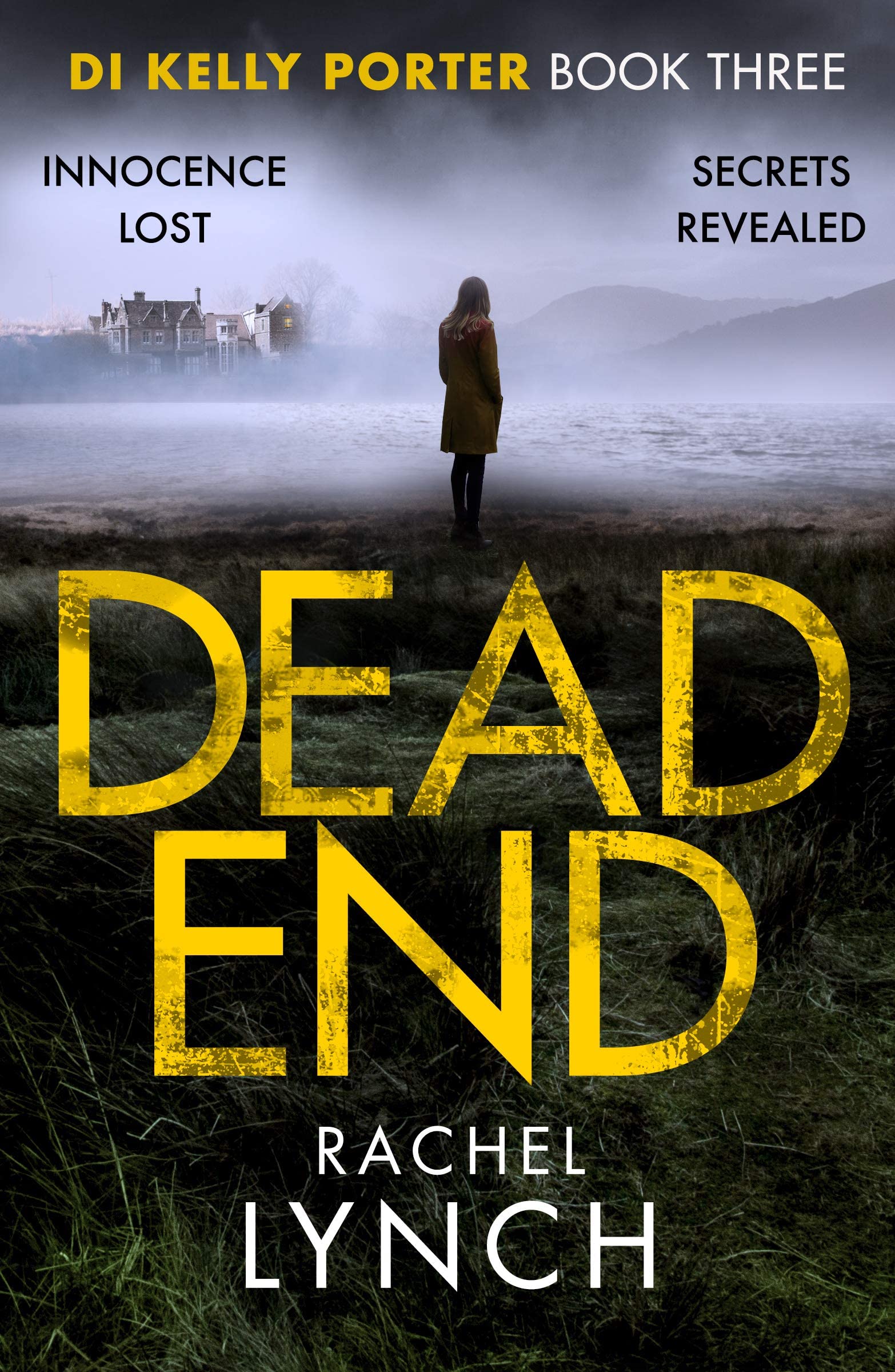 DI Kelly Porter Series by Rachel Lynch - back cover showing the full 9-book paperback set