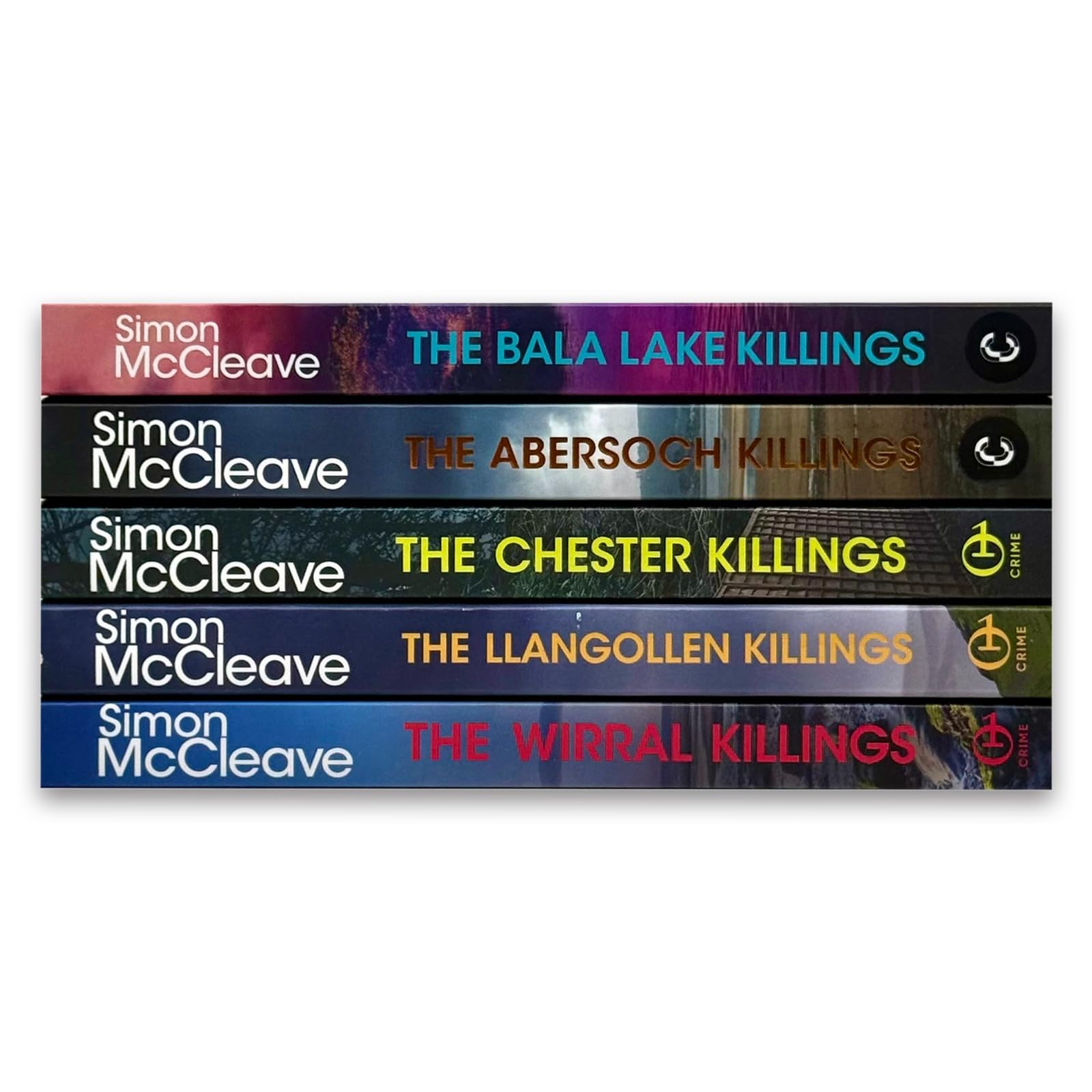 DI Ruth Hunter Series 18-22 by Simon McCleave paperback set - The Llangollen Killings front cover