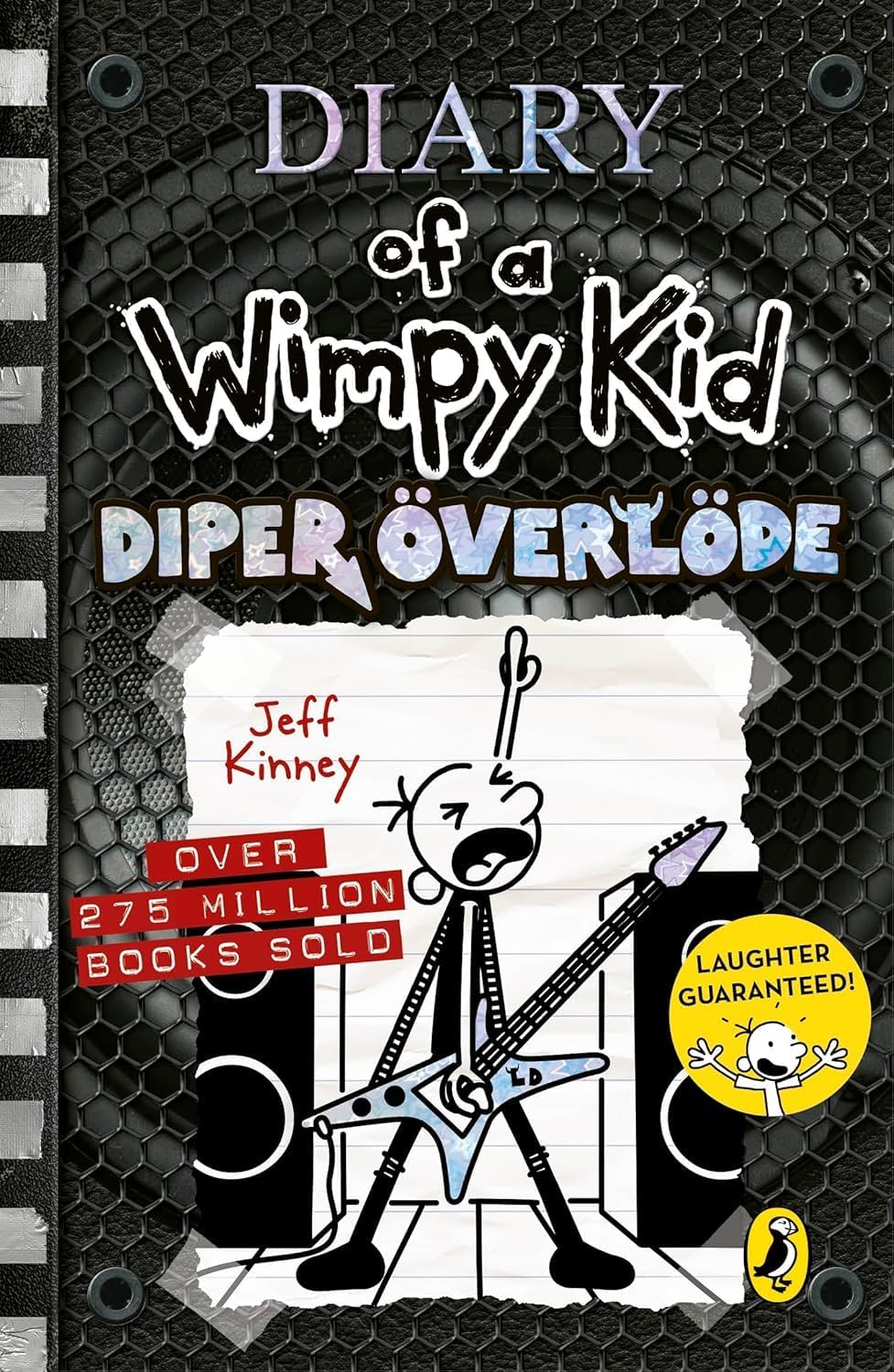 Diary of a Wimpy Kid paperback books stacked showing Hot Mess, No Brainer, and Big Shot covers