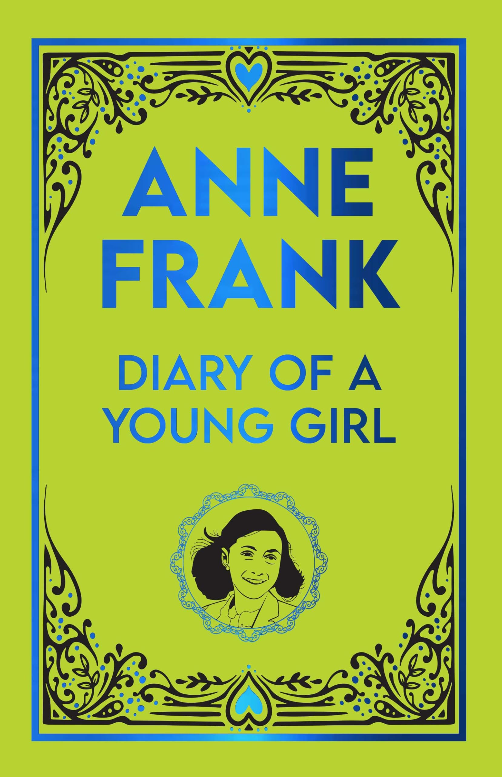 The Diary of a Young Girl by Anne Frank - front cover of the brand new hardcover edition