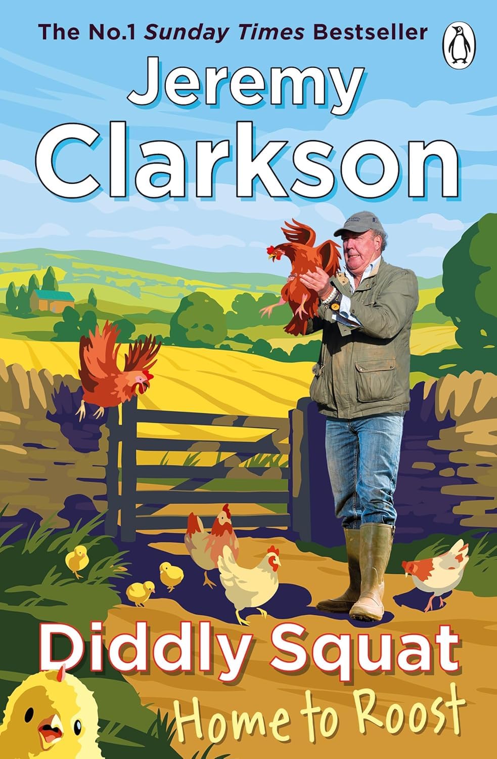 Diddly Squat: 'Til The Cows Come Home front cover in the Jeremy Clarkson farming memoir series