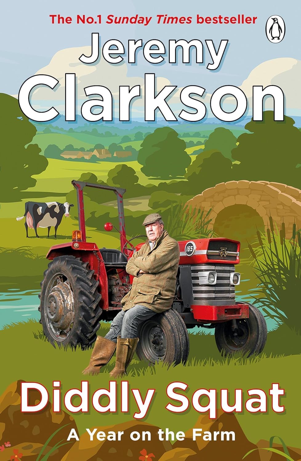 Diddly Squat: The Farmer's Dog front cover, the fifth book in the Jeremy Clarkson Diddly Squat set