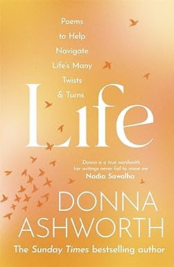 Close-up of Donna Ashworth Loss hardback cover from the 4 book poetry collection set