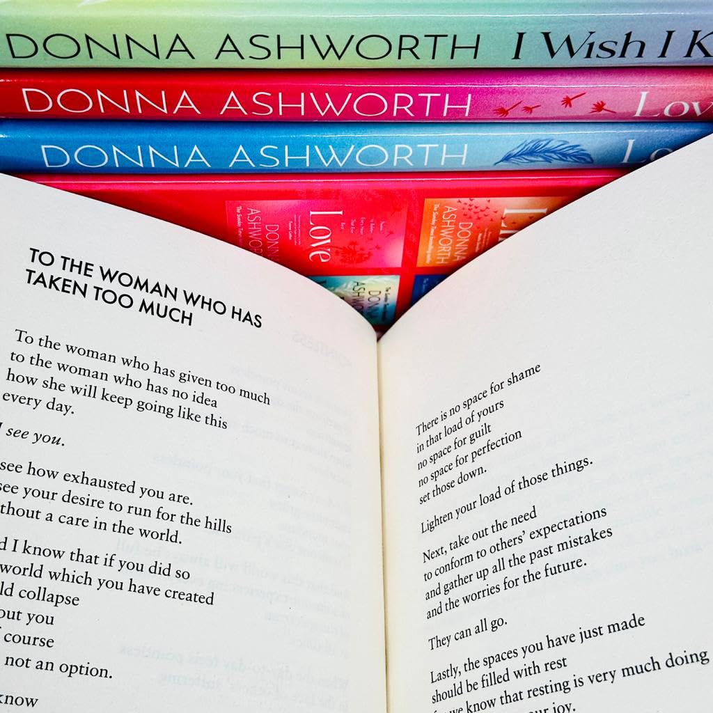 Love by Donna Ashworth hardback poetry book cover from the Donna Ashworth Collection