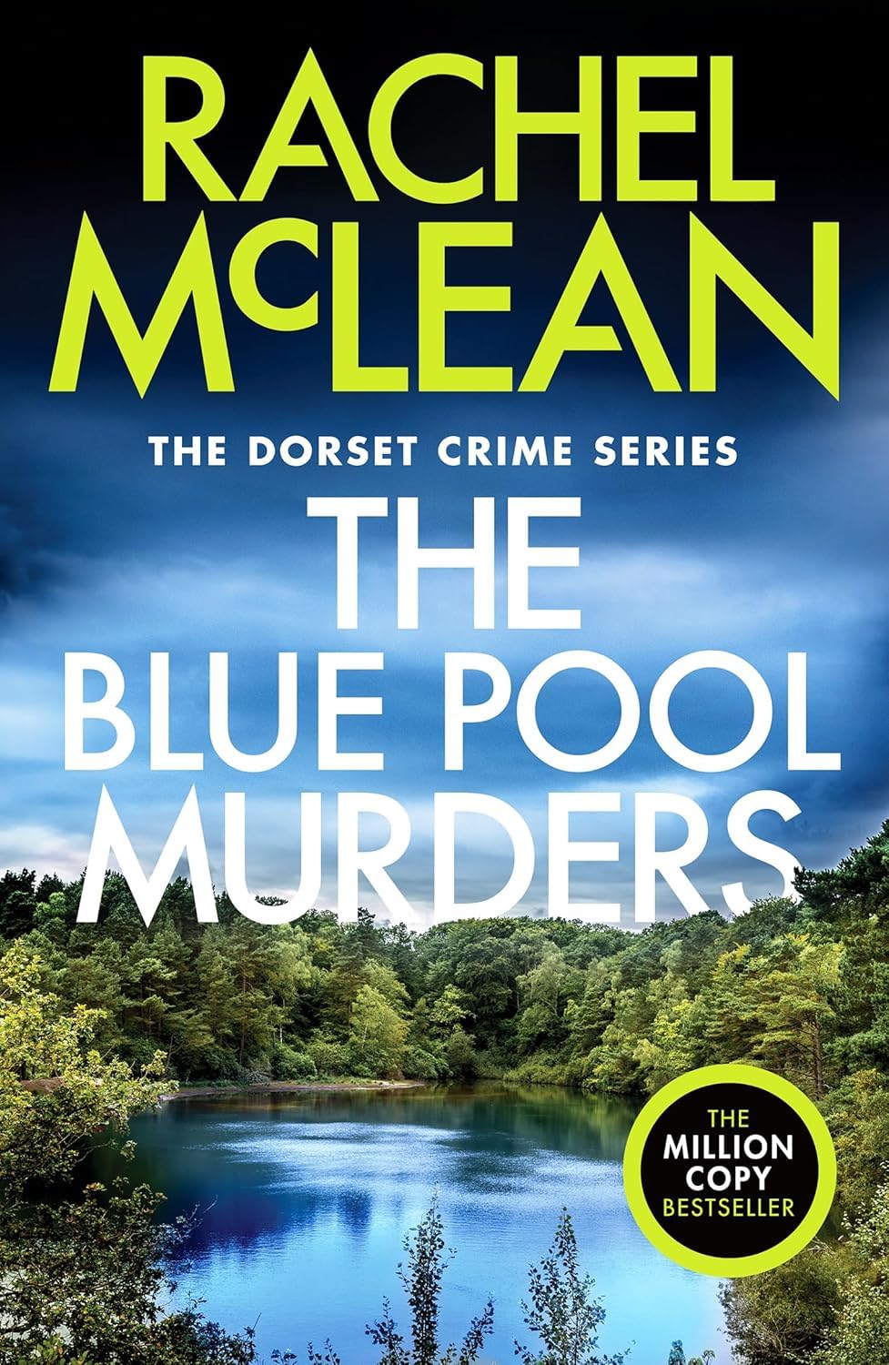 The Lighthouse Murders paperback front cover, Dorset Crime series by Rachel McLean