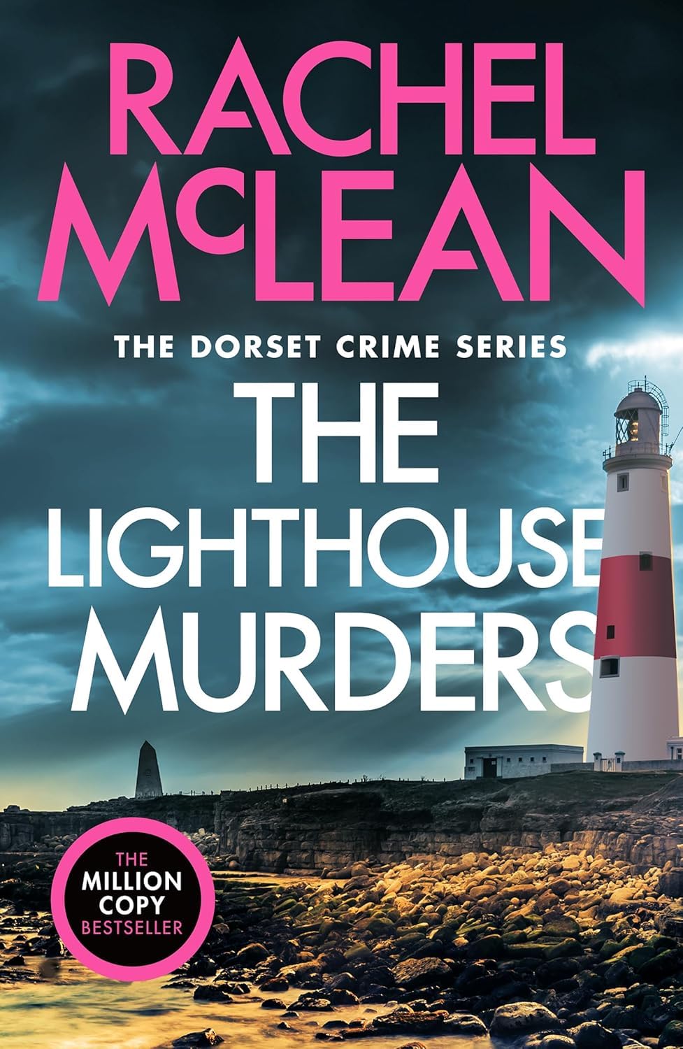 The Ghost Village Murders paperback front cover, Dorset Crime series by Rachel McLean